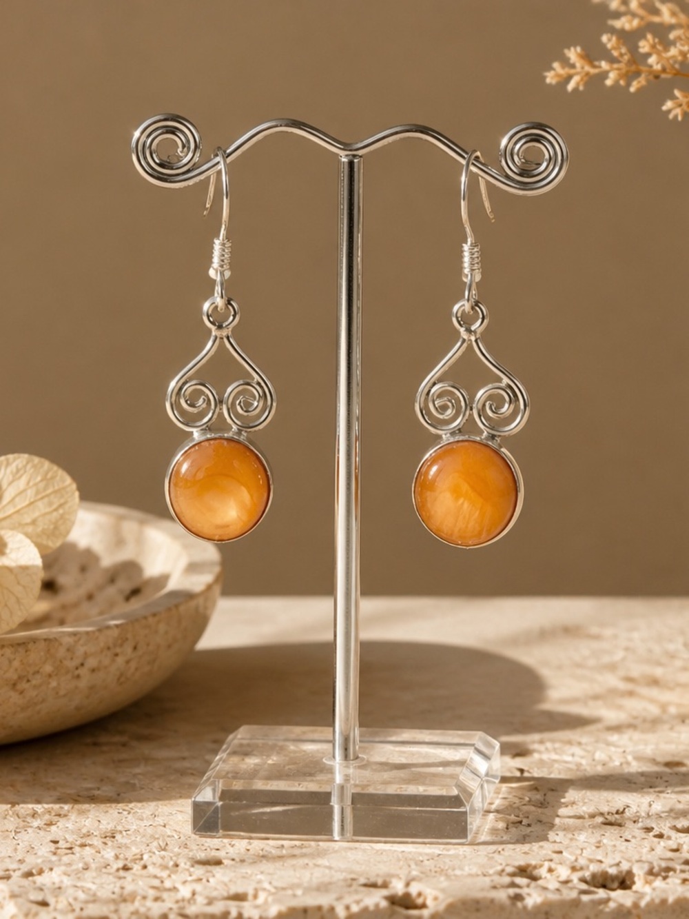 NEW! Mother of Pearl Earrings